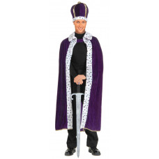 Purple King Robe & Crown Set