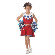Patriotic Cheerleader Costume