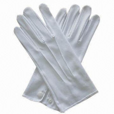 White Gloves with Snap