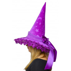 Moon and Star Witch Hat