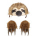 Sloth Plush Headband & Paws