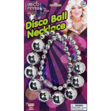 70's Disco Ball Necklace