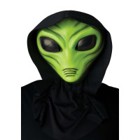 Green Alien Light Up Mask