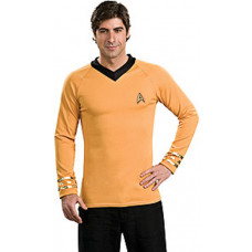 Captain Kirk Gold Deluxe Shirt