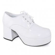 White Platform Disco Shoes