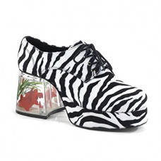 Platform Zebra Disco Shoes
