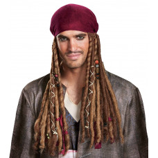 Captain Jack Sparrow Bandana With Hair