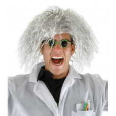 Mad Scientist Wig & Spectacles