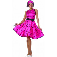 Hot 50s Pink Dress
