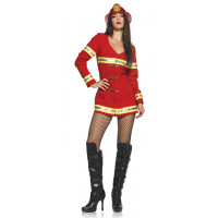 Red Hot Firefighter Costume
